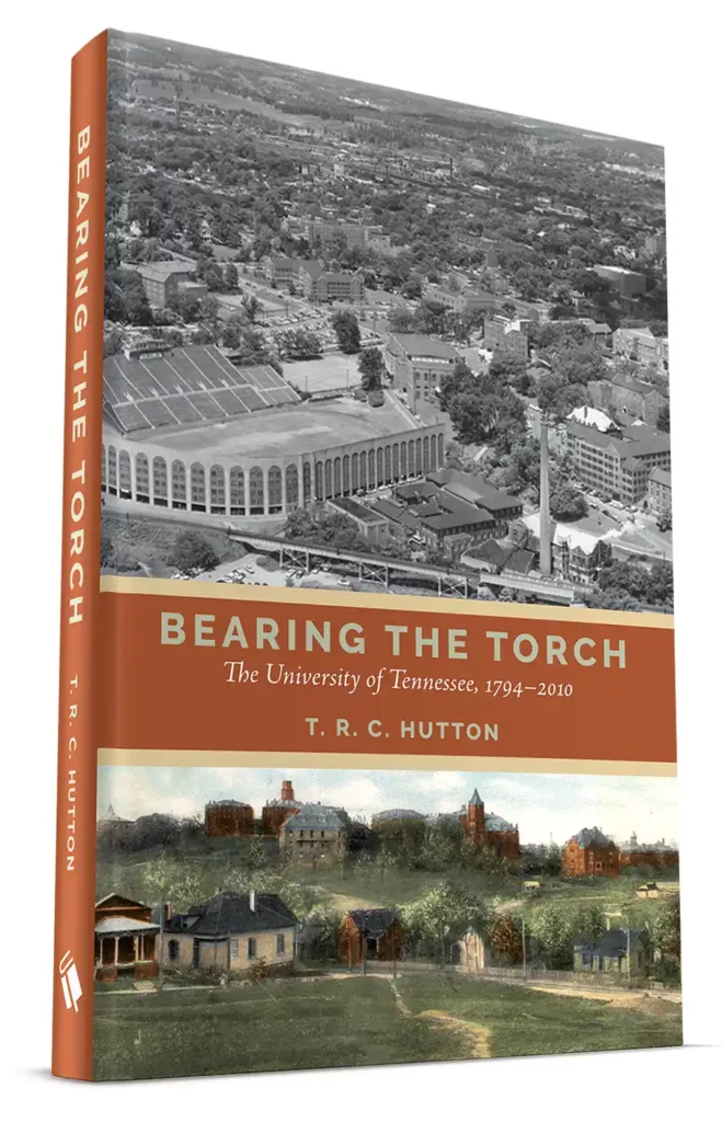 A 3-dimensional view of the book Bearing The Torch, by T.R.C. Hutton