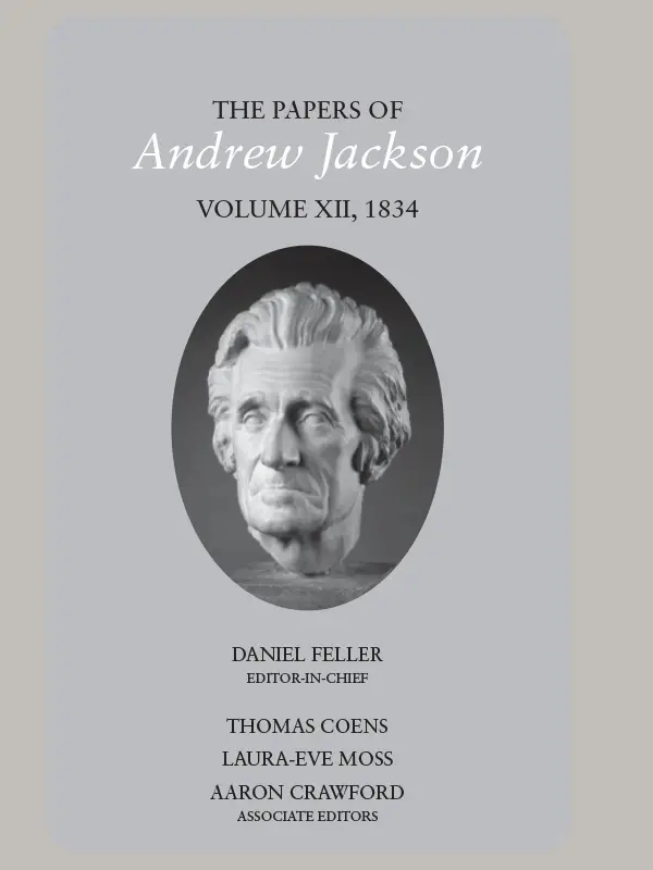 Cover image of volume 12 of The Papers of Andrew Jackson